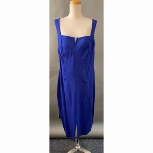 Cameo Royal Blue Dress 3XL